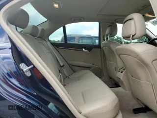 2011 Mercedes-Benz C 300 Sport with VIN WDDGF8BB7BR158950, listed as a Copart auction lot 58718405 with 123,383 mi miles and Salvage title. Bid and sale history available at DreamBid. Image 10.