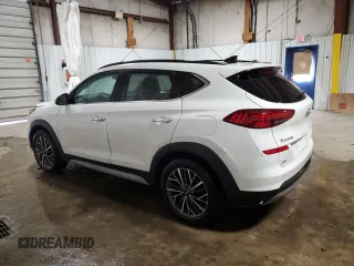 2019 Hyundai Tucson Limited z VIN KM8J3CAL0KU930039, wystawiony jako Copart lot #50199065 z przebiegiem 97 315 mil mil oraz Szkoda całkowita • Salvage title. Historia ofert i sprzedaży dostępna na DreamBid. Obrazek 2.