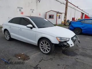 2015 Audi S3 2.0T Premium Plus with VIN WAUBFGFF7F1094552, listed as a IAAI auction lot 41760351 with 128,297 mi miles. Bid and sale history available at carsss.com. Image 1.