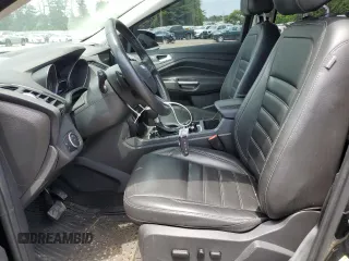 2017 Ford Escape Titanium with VIN 1FMCU9J9XHUD30408, listed as a Copart auction lot 58393844 with 81,779 mi miles and Salvage Title. Bid and sale history available at carsss.com. Image 7.