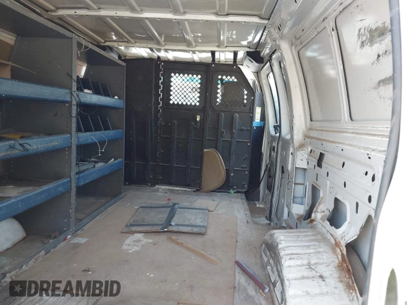 2011 Ford Econoline Cargo Commercial with VIN 1FTNE2EW2BDA58039, listed as a IAAI auction lot 42790590 with 240,510 mi miles and . Bid and sale history available at DreamBid. Image 8.