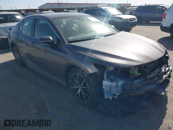2023 Toyota Camry SE with VIN 4T1G11AK5PU163629, listed as a IAAI auction lot 42262131 with 47,617 mi miles and . Bid and sale history available at DreamBid. Image 1.