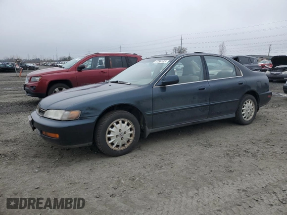 1997 Honda Accord EX with VIN 1HGCD5653VA084237, listed as a Copart auction lot 47299185 with 227,906 mi miles and Salvage Title. Bid and sale history available at DreamBid. Image 1.