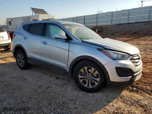 2016 Hyundai Santa Fe Sport with VIN 5XYZT3LB9GG329023, listed as a Copart auction lot 45286435 with 0 mi miles and Salvage Title. Bid and sale history available at carsss.com. Image 4.