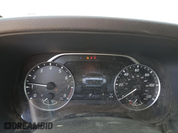 2023 Nissan Frontier SV with VIN 1N6ED1FK1PN659143, listed as a Copart auction lot 60690044 with 13,706 mi miles and Salvage Title. Bid and sale history available at carsss.com. Image 9.