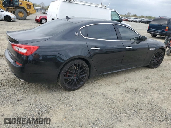2016 Maserati Quattroporte S Q4 z VIN ZAM56RRA1G1167021, wystawiony jako Copart lot #51009545 z przebiegiem 93 847 mil mil oraz Tytuł czysty. Historia ofert i sprzedaży dostępna na DreamBid. Obrazek 3.