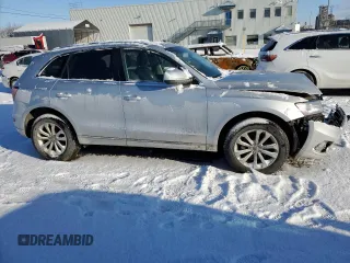 2014 Audi Q5 with VIN WA1LGCFP8EA111969, listed as a Copart auction lot 42185205 with 103,199 mi miles and Salvage title. Bid and sale history available at DreamBid. Image 4.