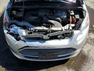 2015 Ford C-Max Energi SEL with VIN 1FADP5CU7FL118536, listed as a Copart auction lot 56457344 with 110,820 mi miles and Salvage Title. Bid and sale history available at carsss.com. Image 12.
