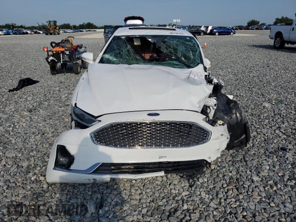 2020 Ford Fusion Titanium with VIN 3FA6P0K91LR127917, listed as a Copart auction lot 58158165 with Not provided miles and Non repairable. Bid and sale history available at DreamBid. Image 5.