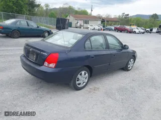 2006 Hyundai Elantra GLS with VIN KMHDN46D46U323761, listed as a IAAI auction lot 42094183 with 72,068 mi miles. Bid and sale history available at carsss.com. Image 4.