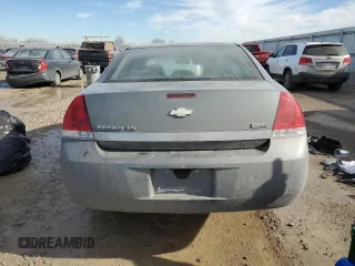2008 Chevrolet Impala LS with VIN 2G1WB58K481297564, listed as a Copart auction lot 43193865 with Not provided miles and Salvage title. Bid and sale history available at DreamBid. Image 6.