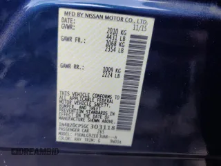 2016 Nissan LEAF S with VIN 1N4BZ0CP5GC303118, listed as a Copart auction lot 75615624 with 50,297 mi miles and Clean Title. Bid and sale history available at carsss.com. Image 12.