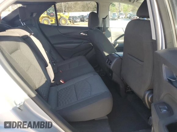 2018 Chevrolet Equinox LT with VIN 2GNAXSEV3J6141466, listed as a Copart auction lot 46596005 with 121,609 mi miles and Salvage Title. Bid and sale history available at carsss.com. Image 10.