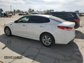 2018 Kia Optima LX z VIN 5XXGT4L39JG204573, wystawiony jako Copart lot #53162555 z przebiegiem 114 257 mil mil oraz Szkoda całkowita • Salvage title. Historia ofert i sprzedaży dostępna na DreamBid. Obrazek 2.