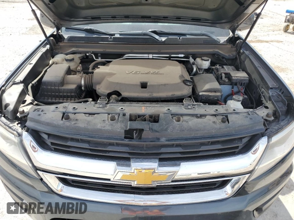 2020 Chevrolet Colorado 4WD Work Truck z VIN 1GCGTBEN1L1145469, wystawiony jako Copart lot #57140465 z przebiegiem 51 222 mil mil oraz Szkoda całkowita • Salvage title. Historia ofert i sprzedaży dostępna na DreamBid. Obrazek 11.