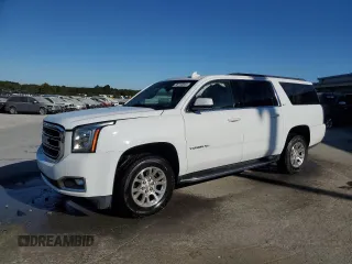 2017 GMC Yukon XL SLT with VIN 1GKS1GKC2HR402541, listed as a Copart auction lot 76113004 with 136,423 mi miles and Salvage Title. Bid and sale history available at carsss.com. Image 1.