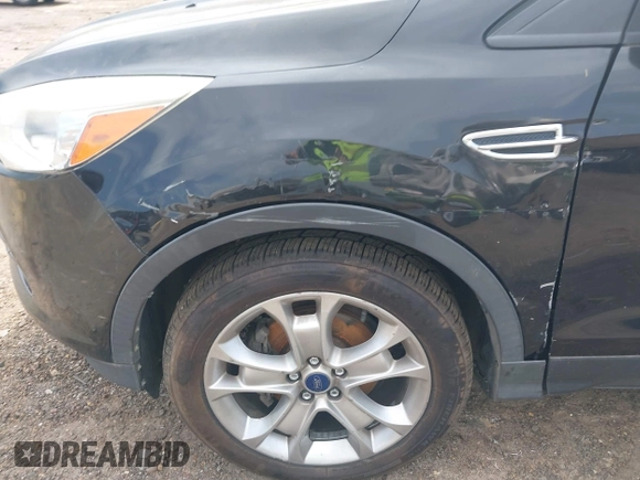 2014 Ford Escape Titanium with VIN 1FMCU0JX1EUD71953, listed as a IAAI auction lot 42036023 with 165,624 mi miles. Bid and sale history available at carsss.com. Image 14.