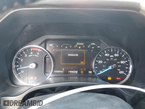 2020 Ford F-250 XL with VIN 1FT7W2BT2LED04826, listed as a Copart auction lot 63795475 with 140,668 mi miles and Salvage title. Bid and sale history available at DreamBid. Image 9.