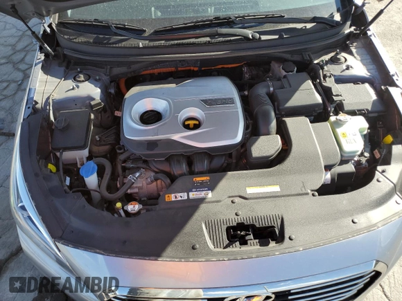 2016 Hyundai Sonata Hybrid Limited with VIN KMHE34L15GA027672, listed as a Copart auction lot 47058605 with 92,455 mi miles and Salvage Title. Bid and sale history available at carsss.com. Image 11.