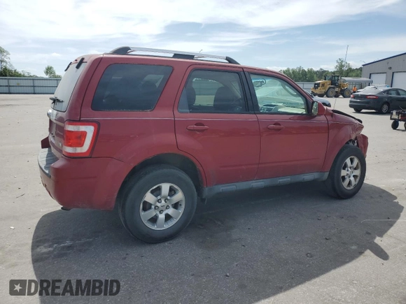 2011 Ford Escape Limited with VIN 1FMCU9EG5BKA29010, listed as a Copart auction lot 53888845 with 164,998 mi miles and Clean Title. Bid and sale history available at carsss.com. Image 3.