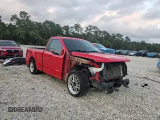 2022 Ford F-150 XL with VIN 1FTMF1E55NKE21802, listed as a Copart auction lot 77880924 with 38,575 mi miles and Salvage Title. Bid and sale history available at DreamBid. Image 14.