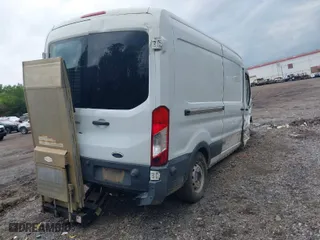 2017 Ford Transit Van with VIN 1FTYR2CM8HKB32488, listed as a IAAI auction lot 41982742 with 235,114 mi miles. Bid and sale history available at carsss.com. Image 4.