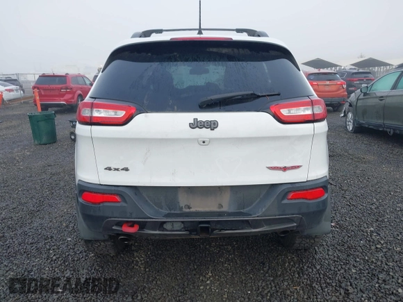 2017 Jeep Cherokee Trailhawk L Plus with VIN 1C4PJMBS2HD225011, listed as a IAAI auction lot 40802716 with 73,714 mi miles. Bid and sale history available at carsss.com. Image 16.