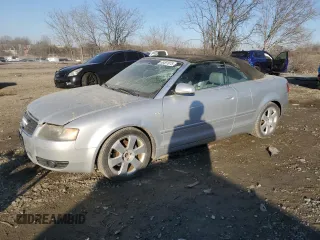 2006 Audi A4 1.8T with VIN WAUAC48H56K007839, listed as a Copart auction lot 46491875 with 120,838 mi miles and Salvage Title. Bid and sale history available at carsss.com. Image 1.