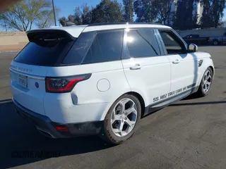 2018 Land Rover Range Rover Sport HSE with VIN SALWR2RV0JA196472, listed as a IAAI auction lot 41591320 with 99,235 mi miles. Bid and sale history available at carsss.com. Image 4.
