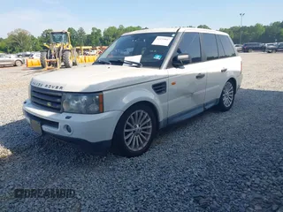 2008 Land Rover Range Rover Sport HSE with VIN SALSK25498A126852, listed as a IAAI auction lot 42154847 with 168,604 mi miles. Bid and sale history available at carsss.com. Image 2.