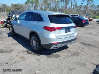 2024 Mercedes-Benz GLC with VIN W1NKM4GB4RF172935, listed as a IAAI auction lot 41693970 with 1,949 mi miles. Bid and sale history available at carsss.com. Image 3.