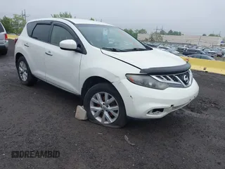 2012 Nissan Murano SV with VIN JN8AZ1MW8CW231314, listed as a IAAI auction lot 42183848 with 149,923 mi miles and . Bid and sale history available at carsss.com. Image 1.