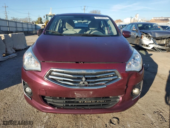 2019 Mitsubishi Mirage G4 SE with VIN ML32F4FJ9KHF17032, listed as a Copart auction lot 79133274 with 110,794 mi miles and Salvage Title. Bid and sale history available at carsss.com. Image 5.