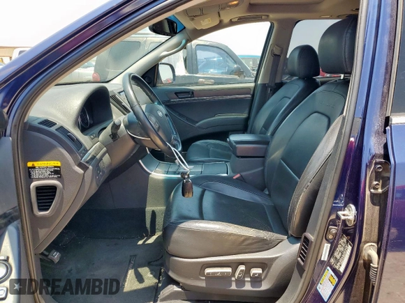 2008 Hyundai Veracruz GLS with VIN KM8NU13C68U037348, listed as a Copart auction lot 58433215 with 81,012 mi miles and Salvage title. Bid and sale history available at DreamBid. Image 7.