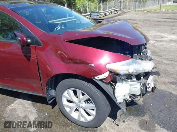 2012 Nissan Murano SV with VIN JN8AZ1MWXCW217561, listed as a IAAI auction lot 42051048 with 107,846 mi miles and . Bid and sale history available at carsss.com. Image 19.