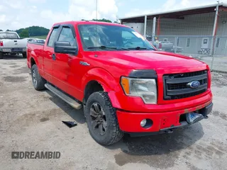2013 Ford F-150 XL with VIN 1FTFX1EF7DFC10994, listed as a IAAI auction lot 42435310 with 176,204 mi miles and . Bid and sale history available at DreamBid. Image 1.