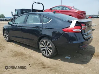 2020 Ford Fusion SE with VIN 3FA6P0T94LR247709, listed as a Copart auction lot 59263695 with 45,392 mi miles and Salvage title. Bid and sale history available at DreamBid. Image 2.