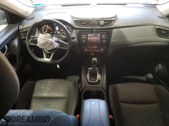 2017 Nissan Rogue SV with VIN KNMAT2MV5HP612016, listed as a Copart auction lot 55304695 with 98,826 mi miles and Salvage title. Bid and sale history available at DreamBid. Image 8.