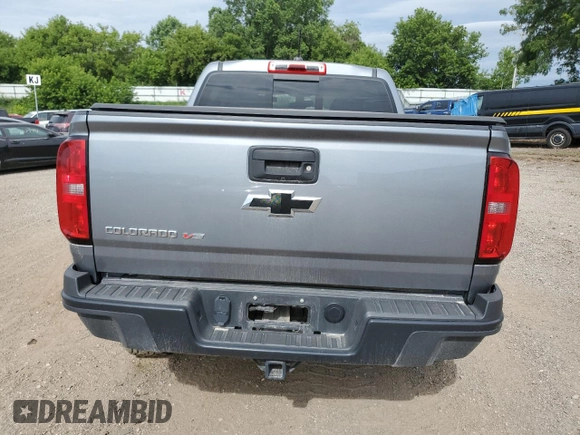 2018 Chevrolet Colorado 4WD ZR2 with VIN 1GCGTEEN9J1259492, listed as a Copart auction lot 61673484 with 70,724 mi miles and Clean Title. Bid and sale history available at carsss.com. Image 6.