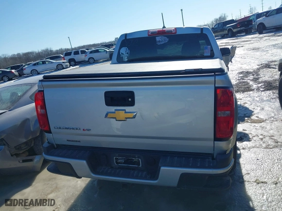 2020 Chevrolet Colorado 4WD Work Truck with VIN 1GCGTBEN1L1159601, listed as a IAAI auction lot 41395681 with 77,630 mi miles. Bid and sale history available at carsss.com. Image 16.