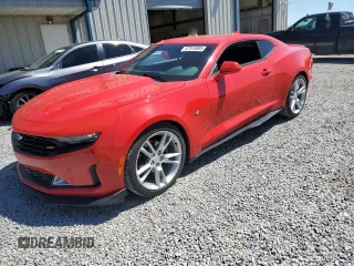 2020 Chevrolet Camaro 1LT with VIN 1G1FB1RS3L0141964, listed as a Copart auction lot 57915905 with 76,538 mi miles and Salvage title. Bid and sale history available at DreamBid. Image 1.