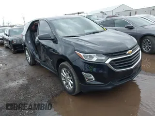 2020 Chevrolet Equinox LS with VIN 2GNAXHEV3L6284987, listed as a IAAI auction lot 41931605 with 77,134 mi miles. Bid and sale history available at carsss.com. Image 1.