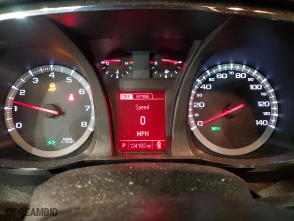 2013 GMC Terrain SLT with VIN 2GKFLVEK2D6245540, listed as a Copart auction lot 89094055 with 124,182 mi miles and Salvage Title. Bid and sale history available at carsss.com. Image 9.