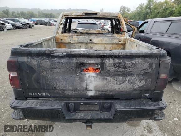 2015 Chevrolet Silverado 1500 LTZ with VIN 3GCUKSEC7FG495909, listed as a Copart auction lot 71417294 with Not Provided miles and Non Repairable. Bid and sale history available at carsss.com. Image 6.