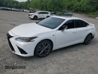 2019 Lexus ES 350 with VIN 58ABZ1B19KU013484, listed as a Copart auction lot 59806025 with 45,527 mi miles and Salvage title. Bid and sale history available at DreamBid. Image 1.