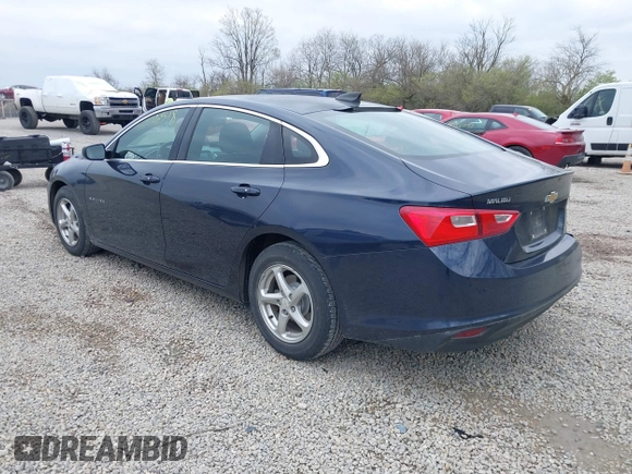 2016 Chevrolet Malibu LS with VIN 1G1ZB5STXGF344957, listed as a IAAI auction lot 42026548 with 101,503 mi miles and . Bid and sale history available at DreamBid. Image 3.