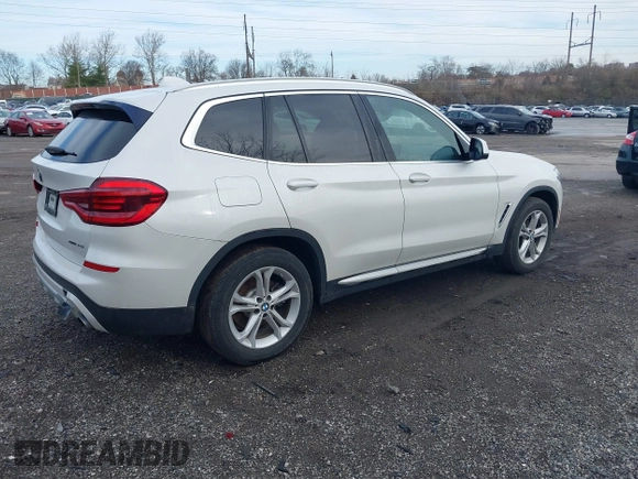2019 BMW X3 xDrive30i with VIN 5UXTR9C56KLR07639, listed as a IAAI auction lot 41867750 with 63,497 mi miles. Bid and sale history available at carsss.com. Image 4.