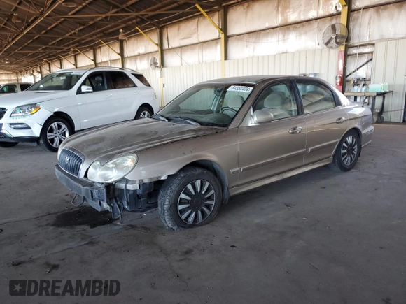 2005 Hyundai Sonata GL with VIN KMHWF25H55A182018, listed as a Copart auction lot 84380404 with 143,710 mi miles and Salvage Title. Bid and sale history available at carsss.com. Image 1.