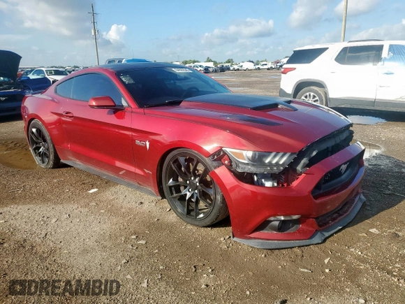 2016 Ford Mustang GT with VIN 1FA6P8CF8G5225418, listed as a Copart auction lot 64682545 with 131,742 mi miles and Clean title. Bid and sale history available at DreamBid. Image 4.