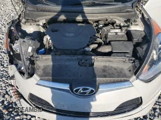 2013 Hyundai Veloster RE:MIX with VIN KMHTC6AD4DU127949, listed as a Copart auction lot 56993075 with 95,772 mi miles and Salvage title. Bid and sale history available at DreamBid. Image 11.